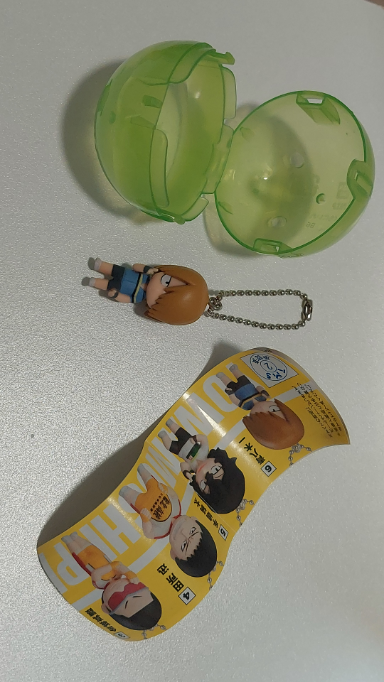 Anime Keychain Gachapon capsule Yowapeda - photo 2