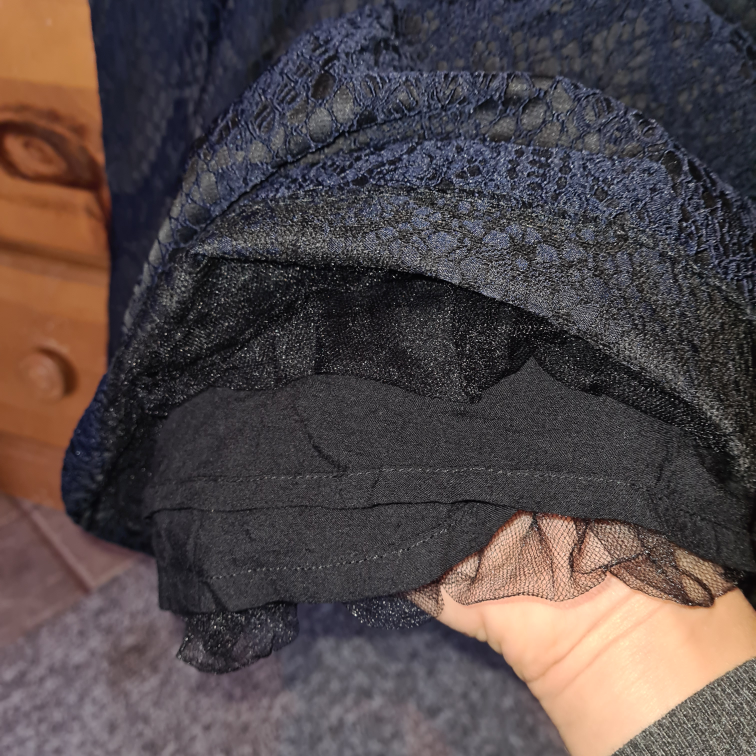 NAFNAF - Dark Blue Black Skater dress image indicator(7)