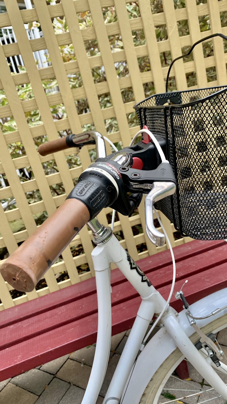 Wow! Dutch style 6 speed comfort cruiser bike, removable basket! image indicator(6)