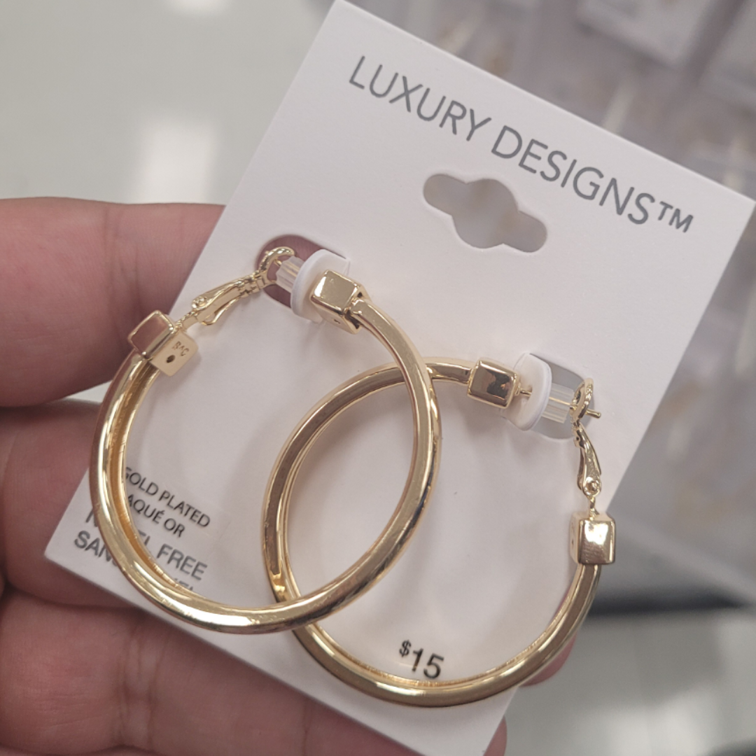 🦃 5 dollar hoop earrings originally 15 dollars thumbnail