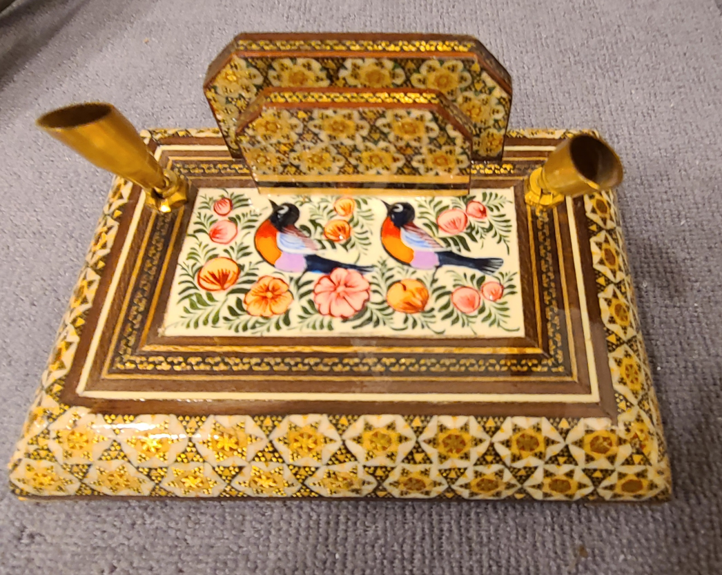 Pen and card holder