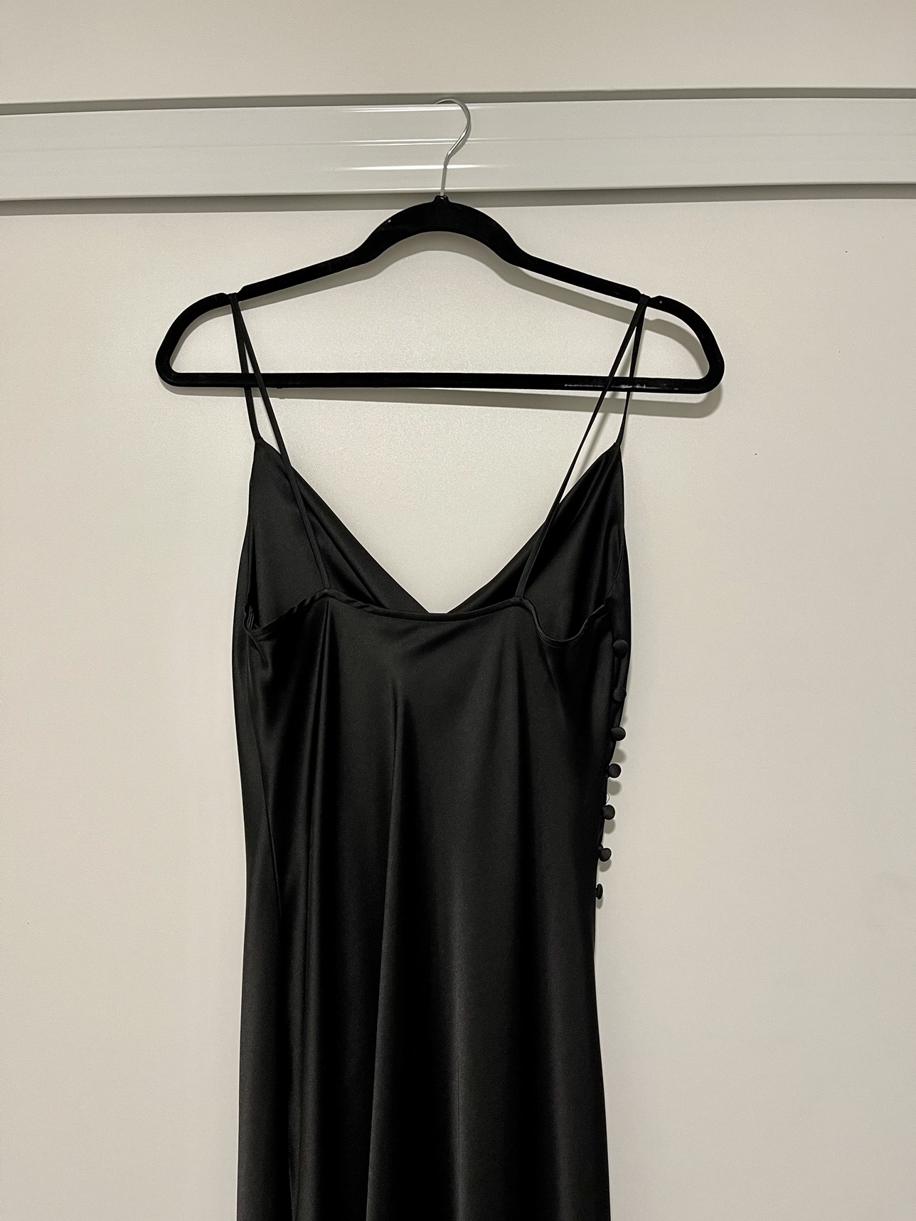 Black Slip Dress Zara S - photo 3