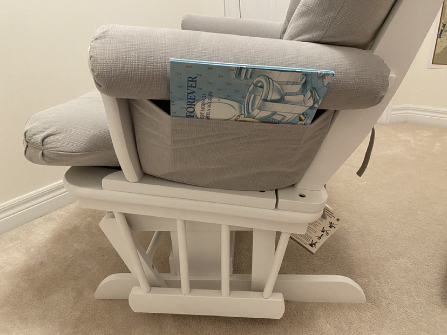 Shermag Glider (Rocking Chair) and Ottoman SET image indicator(6)