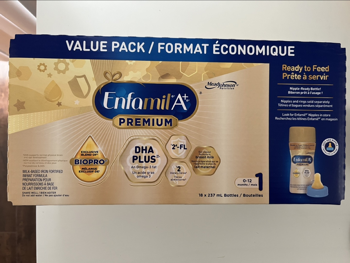 enfamil premium full case ready to feed 18x 237ml thumbnail