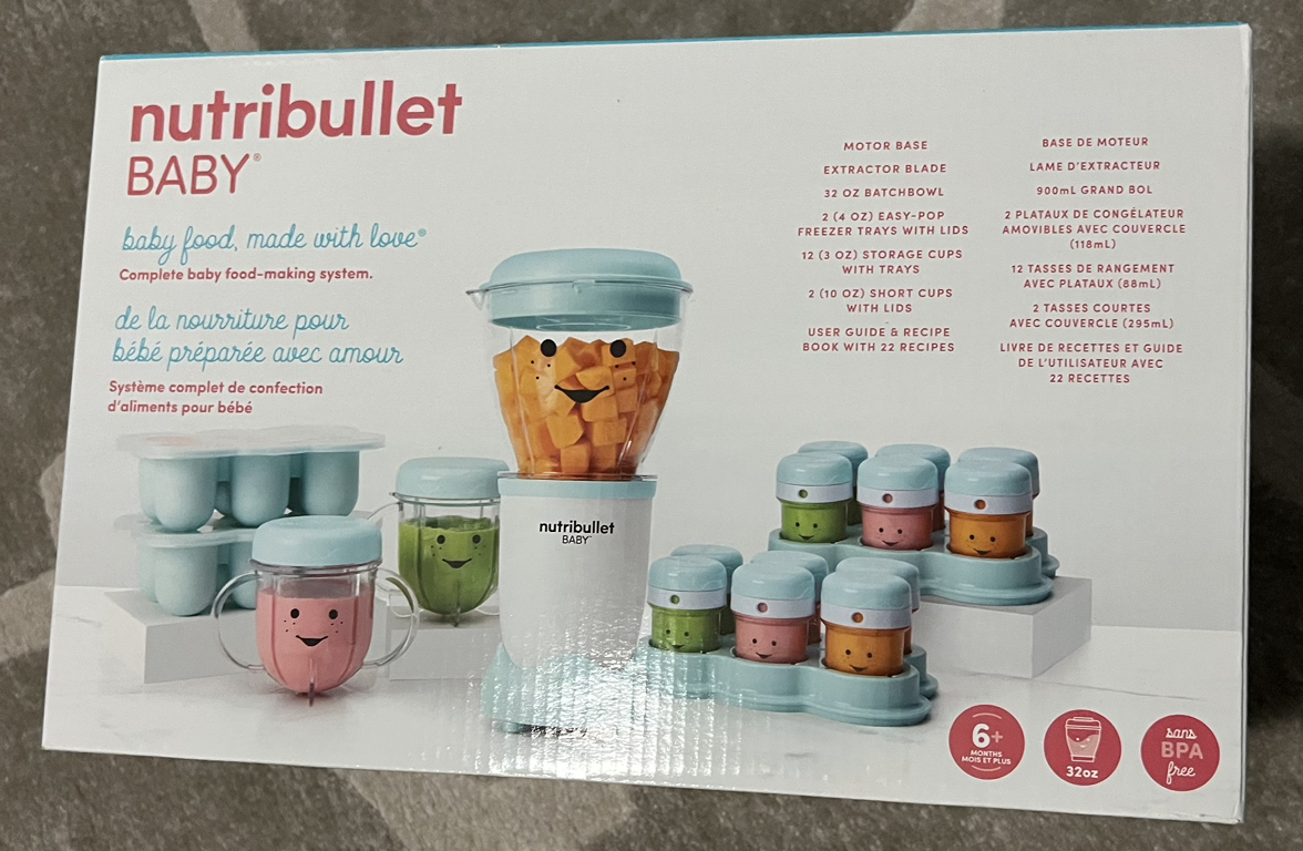 Nutribullet Baby - The Complete Baby Food System- extended pack thumbnail