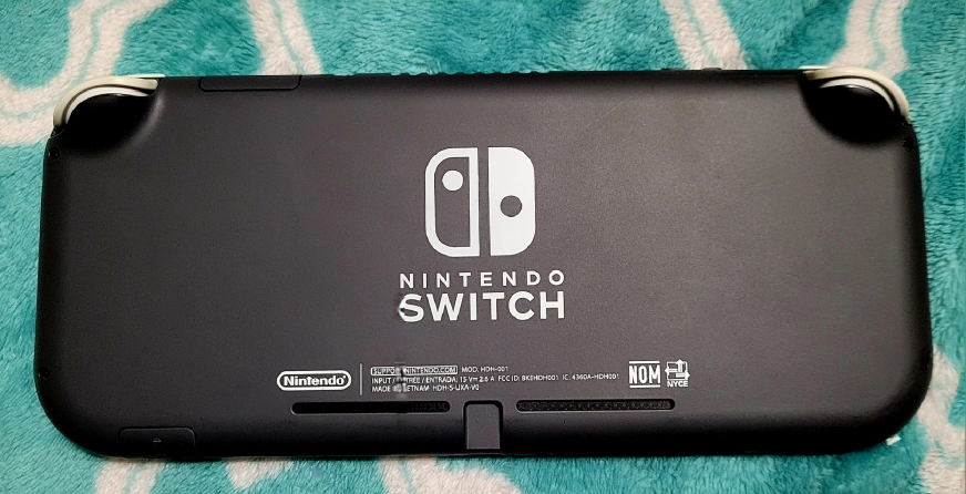 Grey Nintendo Switch Lite With Case And 2 Games! - photo 3