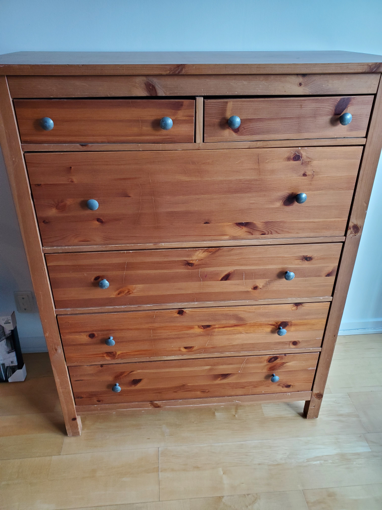 Ikea Pine Hemnes Dresser