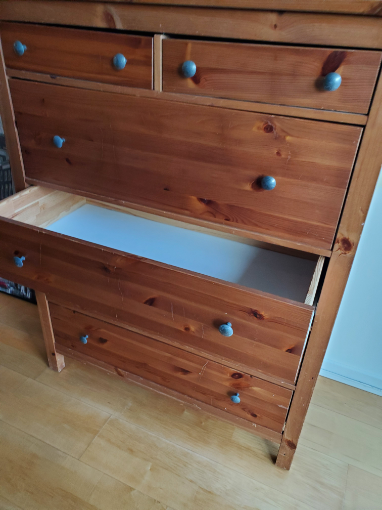 Ikea Pine Hemnes Dresser - photo 2