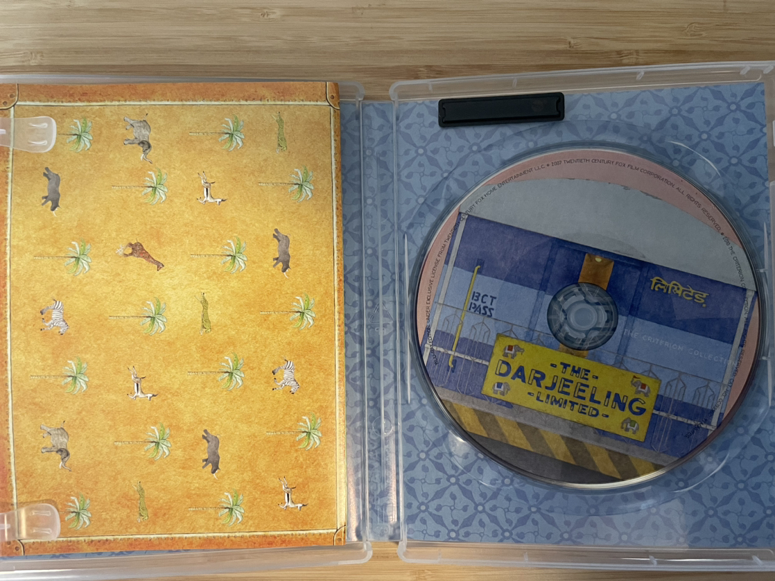 Darjeeling Limited Criterion Bluray - photo 2