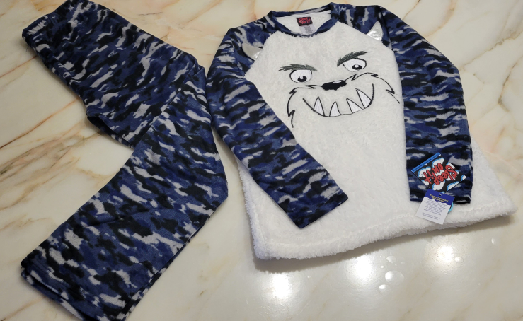 2 pcs kids warm and soft sleepwear image indicator(4)