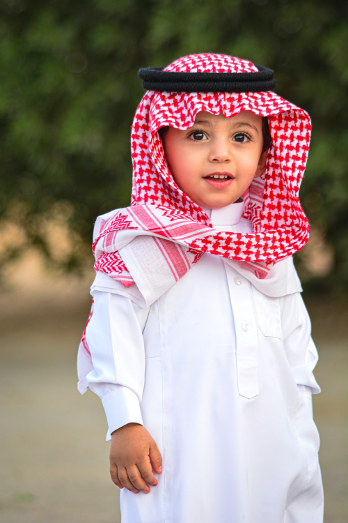 Boy  Red Shemagh (scarf) - photo 4