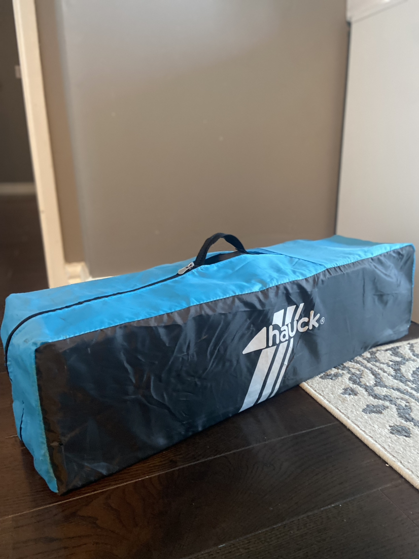 New (unused) Portable Crib with a foldable mattress & travel bag - photo 3