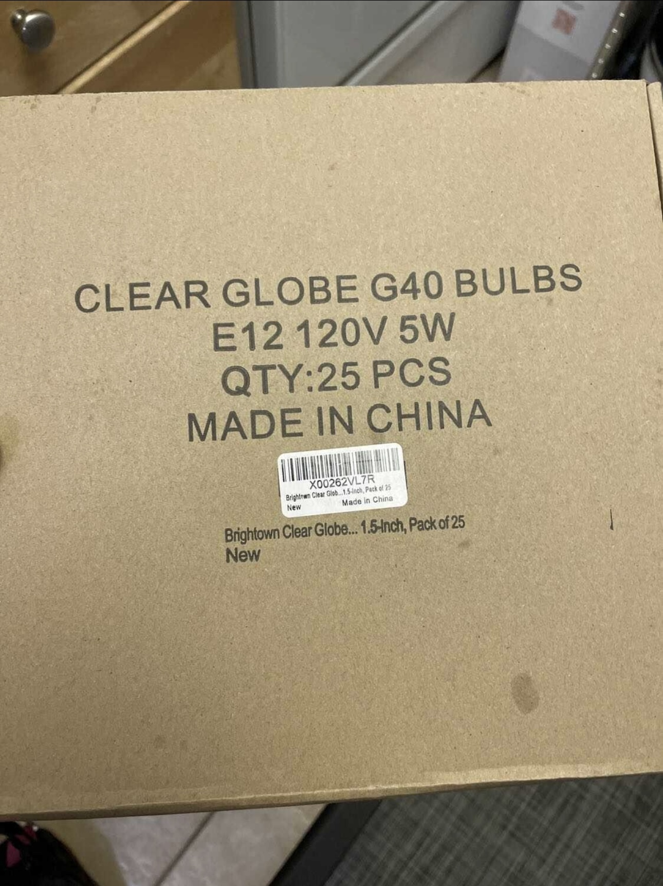 Clear Globe G40 Bulbs - photo 2