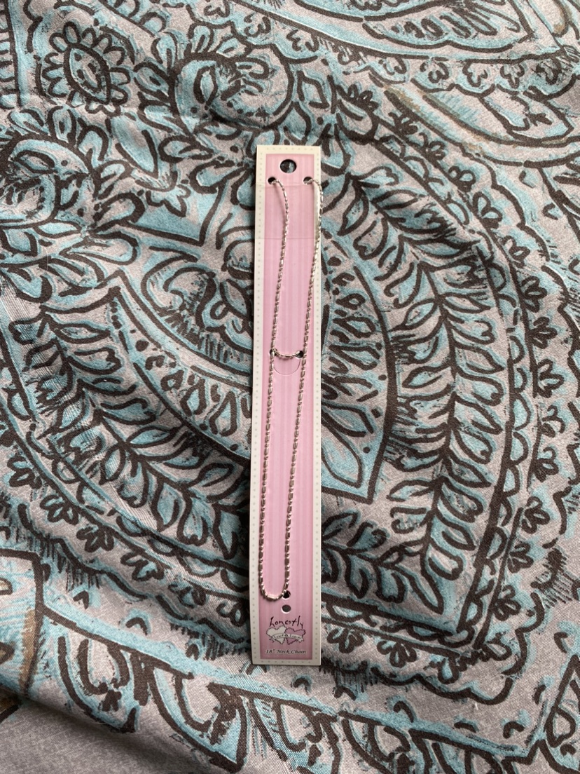 #freecycle simple necklace chain