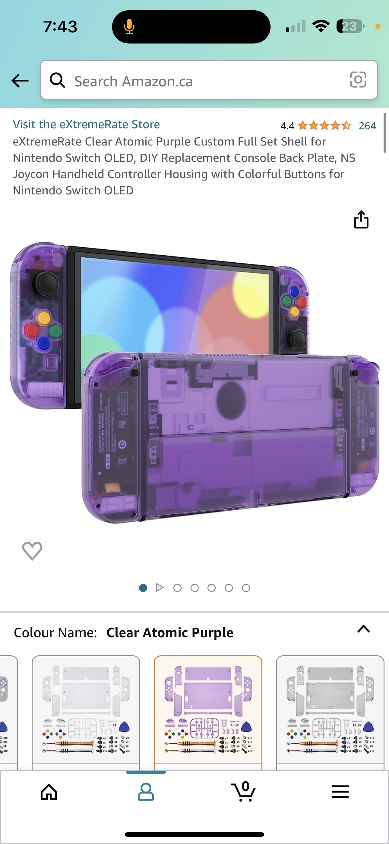 Nintendo switch DIY shell image indicator(3)