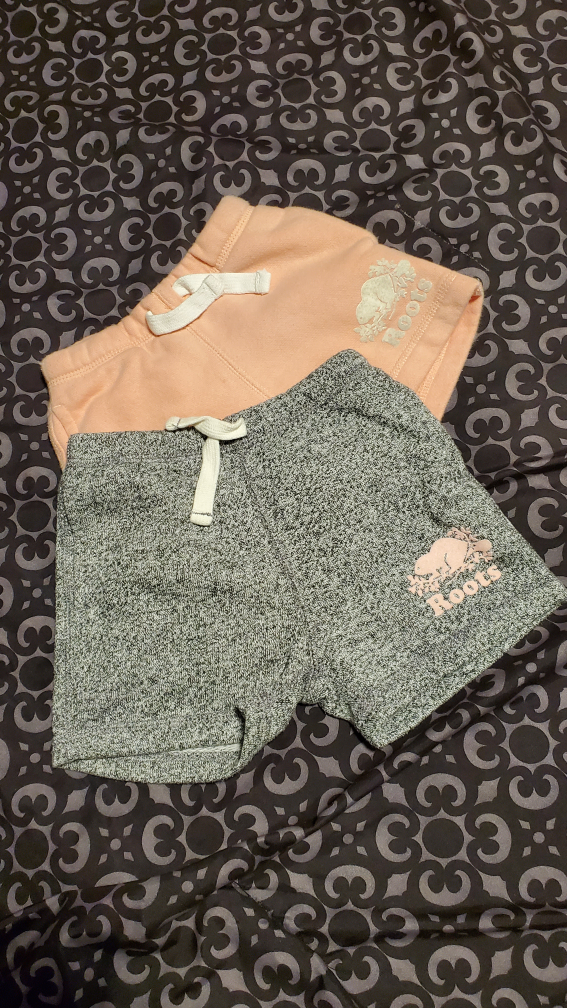 Roots shorts , pants  girls toddler. thumbnail