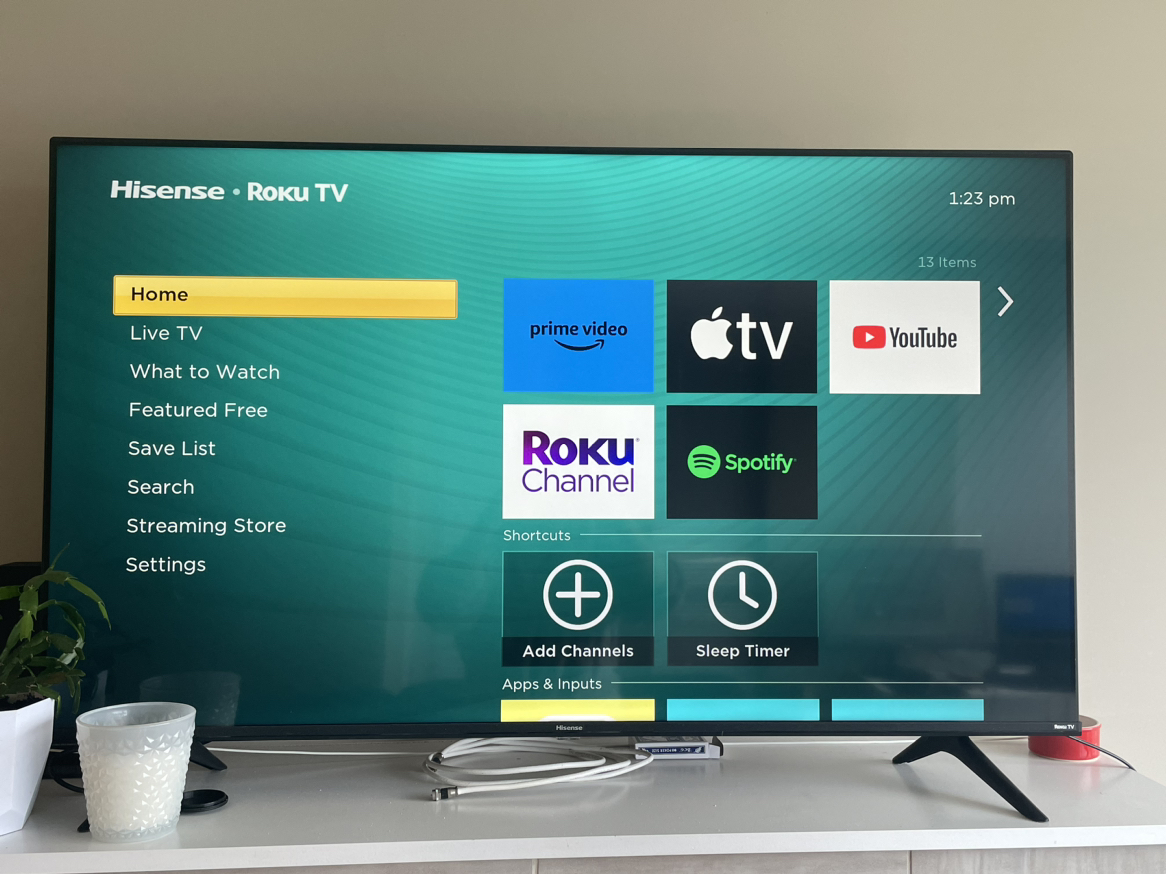 50 inch Hisense TV thumbnail