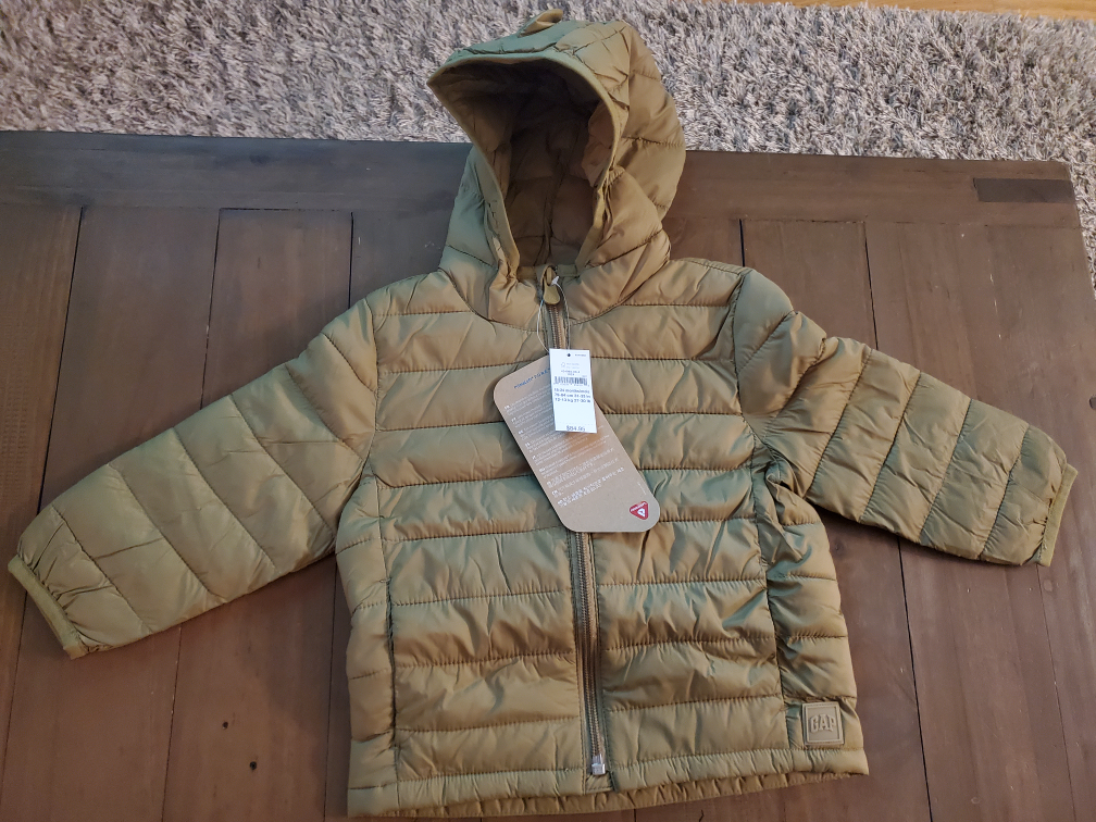 GAP Toddler Boys Lightweight Puffer Jacket