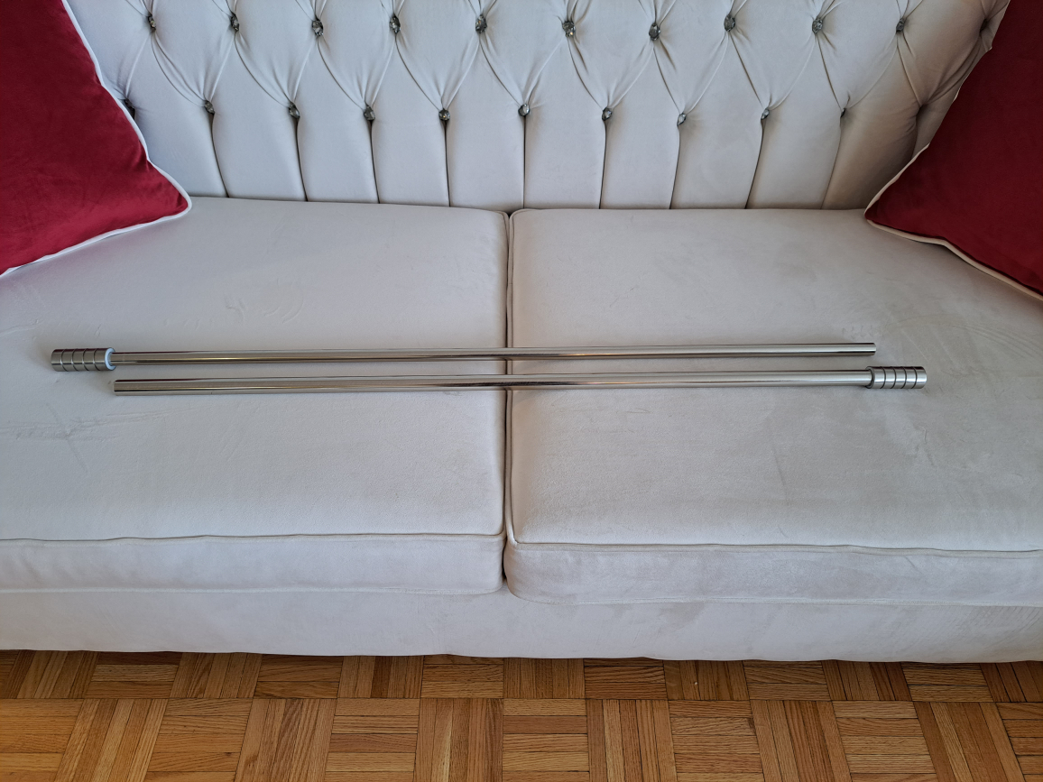 curtain rod for sale - 3/4 inch Diameter - 36 to 66 inch