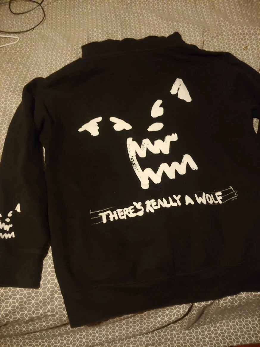 Russ There's Really A Wolf Hoodie image indicator(3)