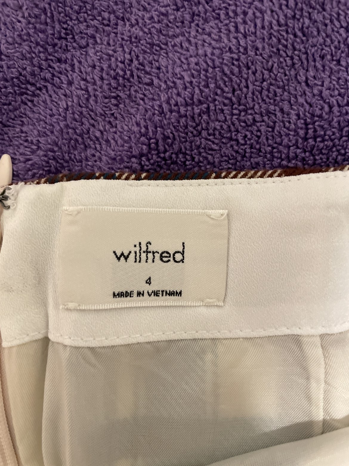 Plaid mini skirt by Wilfred (Aritzia) - photo 2