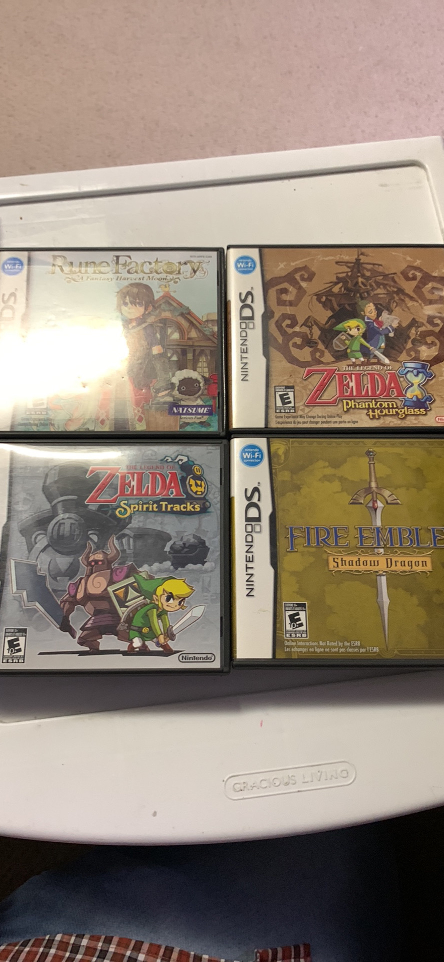 Rare DS games Zelda Fire Emblem  Rune Factory