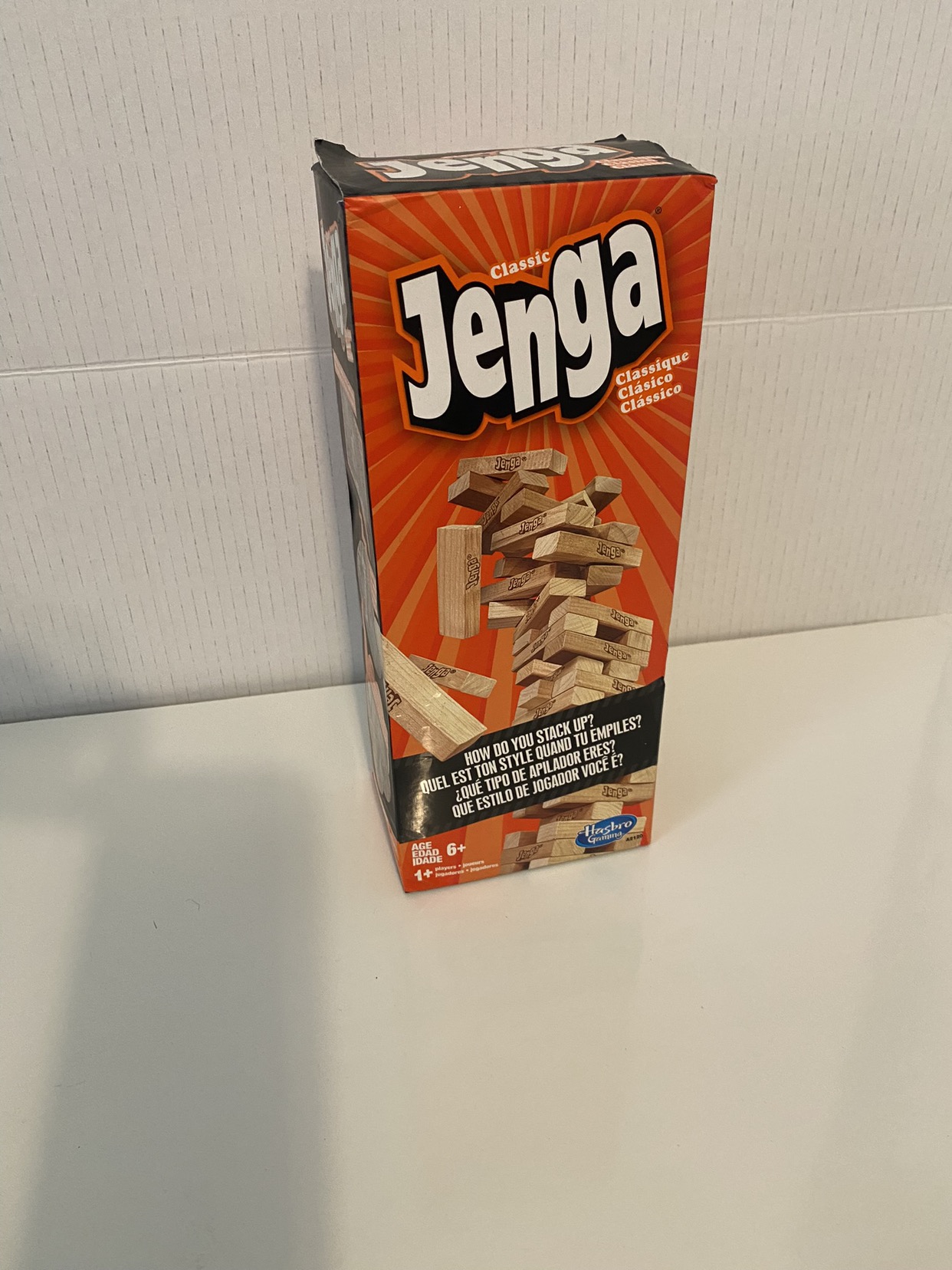 Hasbro Jenga Classic Game thumbnail
