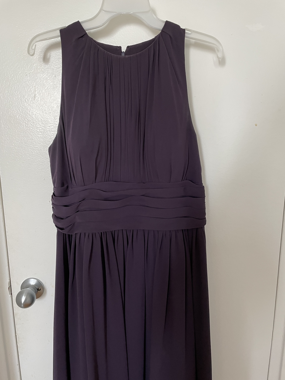Plum/purple long formal dress - photo 3