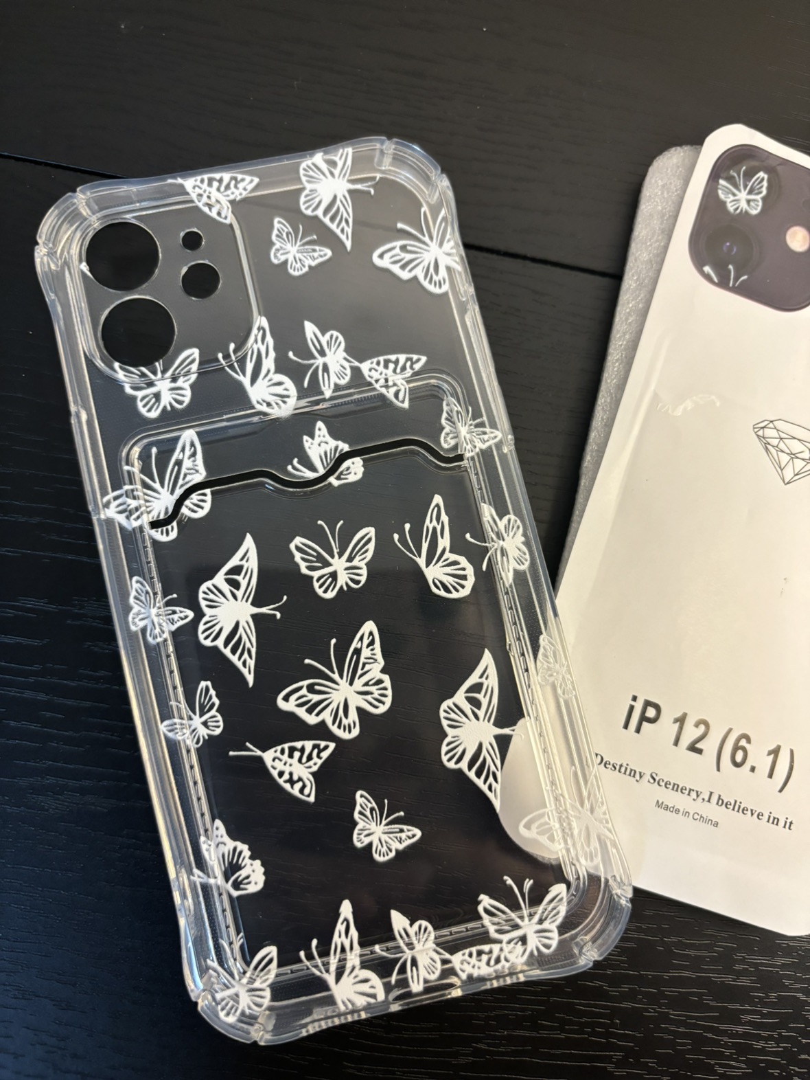 BRAND NEW iPhone 12 phone case with cardholder