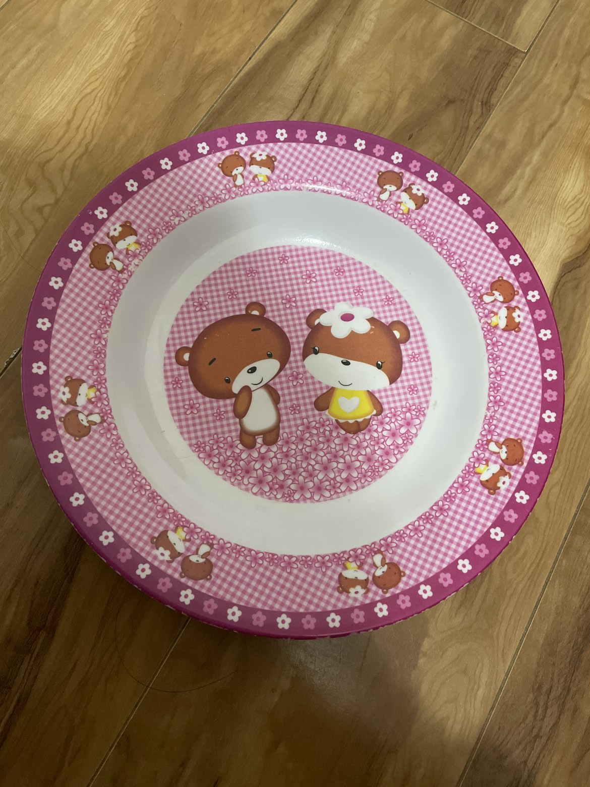 Melamine plate for kids