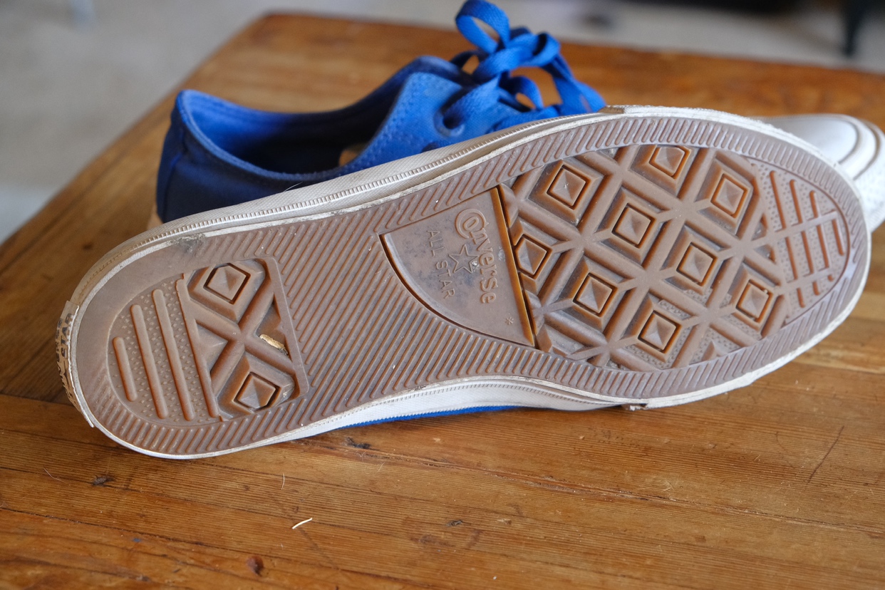 Blue Converse shoes (Men’s size 8) - photo 2
