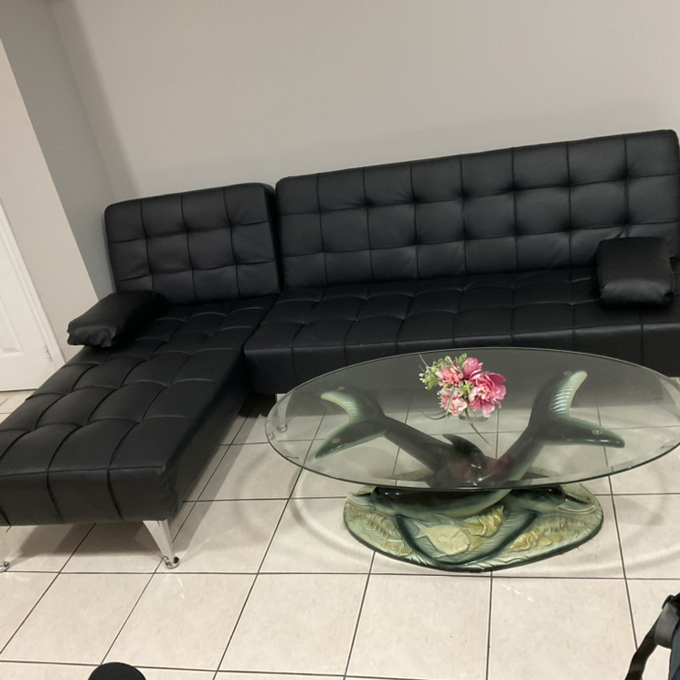 L shaped Sofa cum bed Moving out Sale!!!!! image indicator(2)