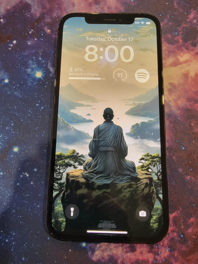 iPhone 12 Pro 128GB Ocean Blue UNLOCKED thumbnail