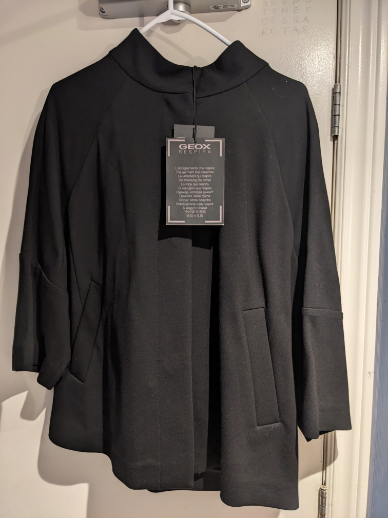 geox size 8/10 women's dressy Pancho brand new image indicator(5)