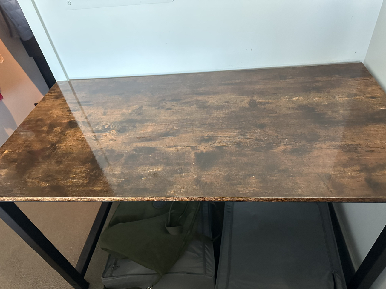 Wood office desk - photo 4