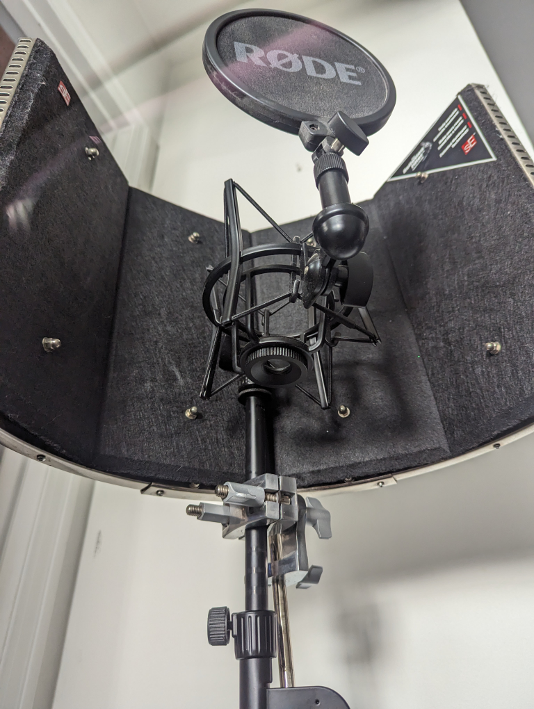 Studio Microphone Stand full set (No Mic) - photo 5