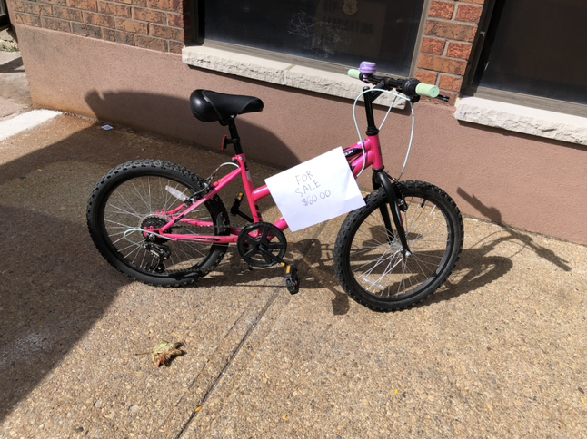 Girls bike