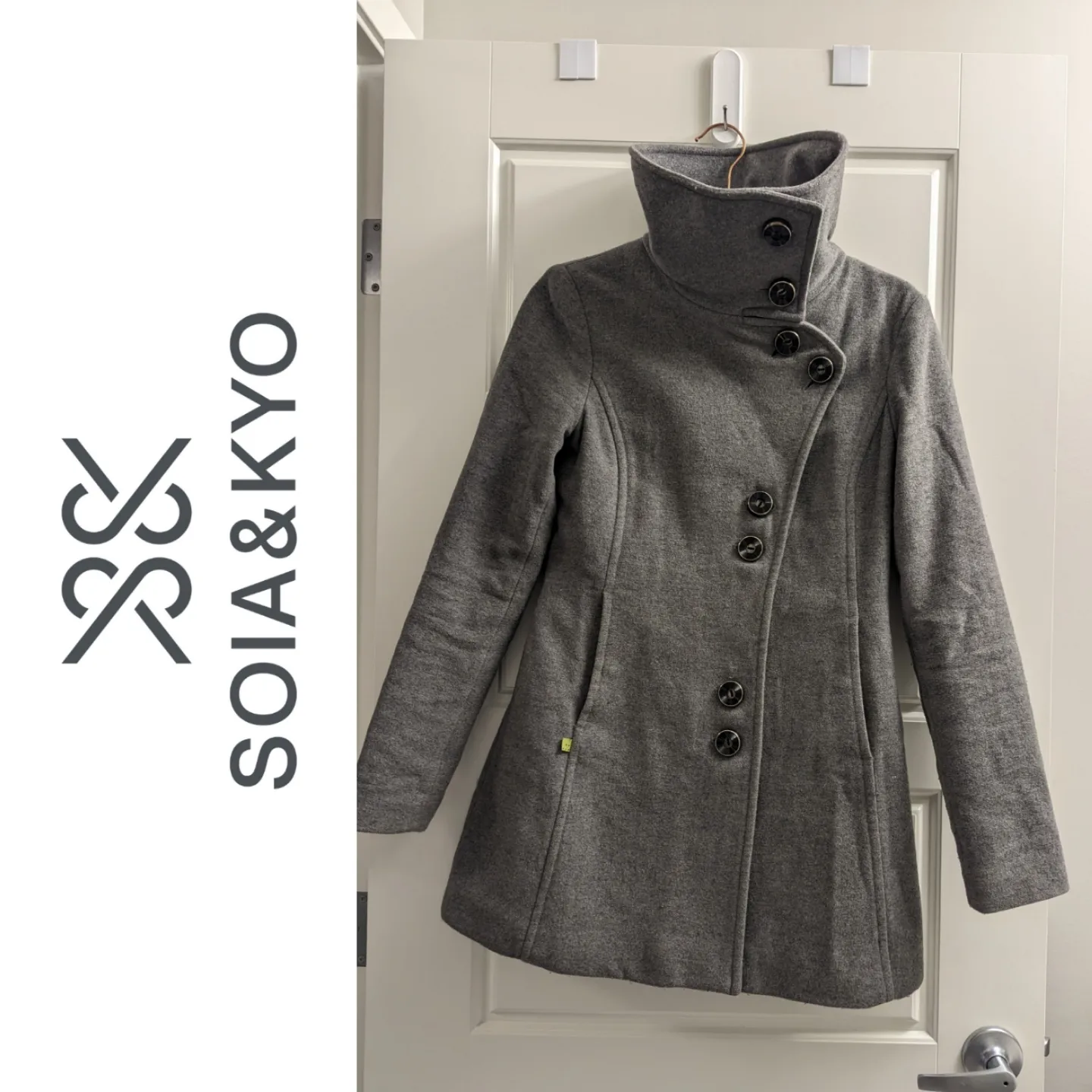 Soia and Kyo Wool Blend Jacket