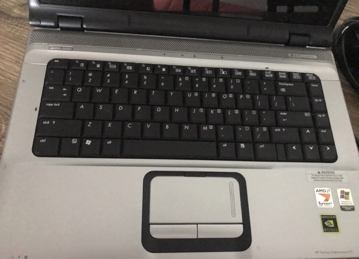 Hp pavillion entertainment of dv 6000 laptop perfectly working🦃 image indicator(3)