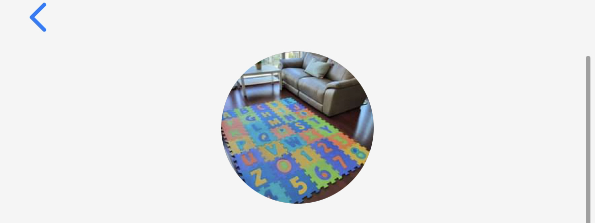 Alphabet and number puzzle foam mat