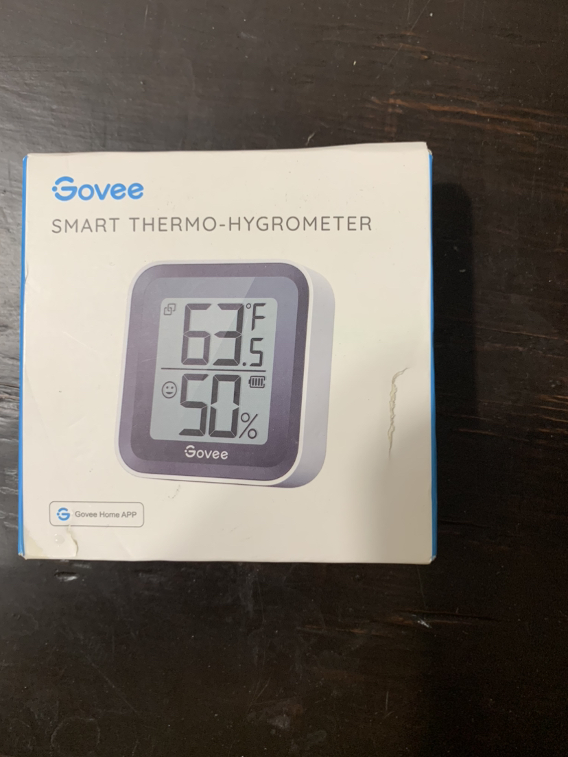 Govee digital thermal hygrometer thumbnail