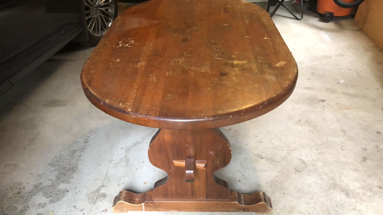 Wooden table