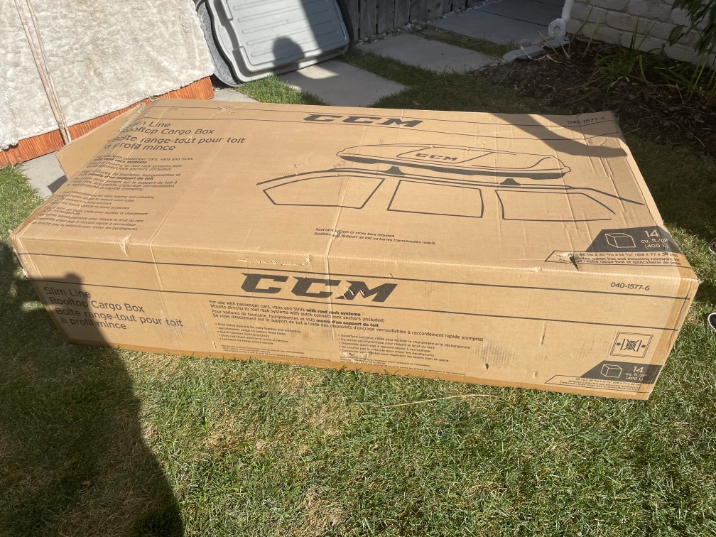 CCM Roof Cargo Box Karrot