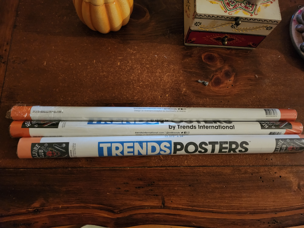 Stranger things, Hell Fire club posters - photo 2