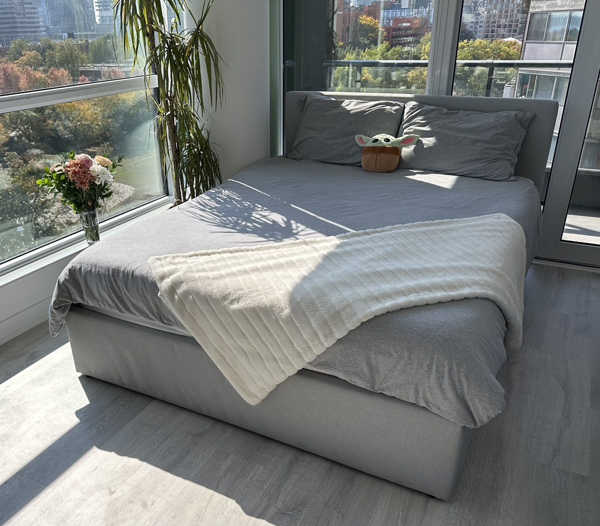 Spacious Storage Queen Bed Frame thumbnail