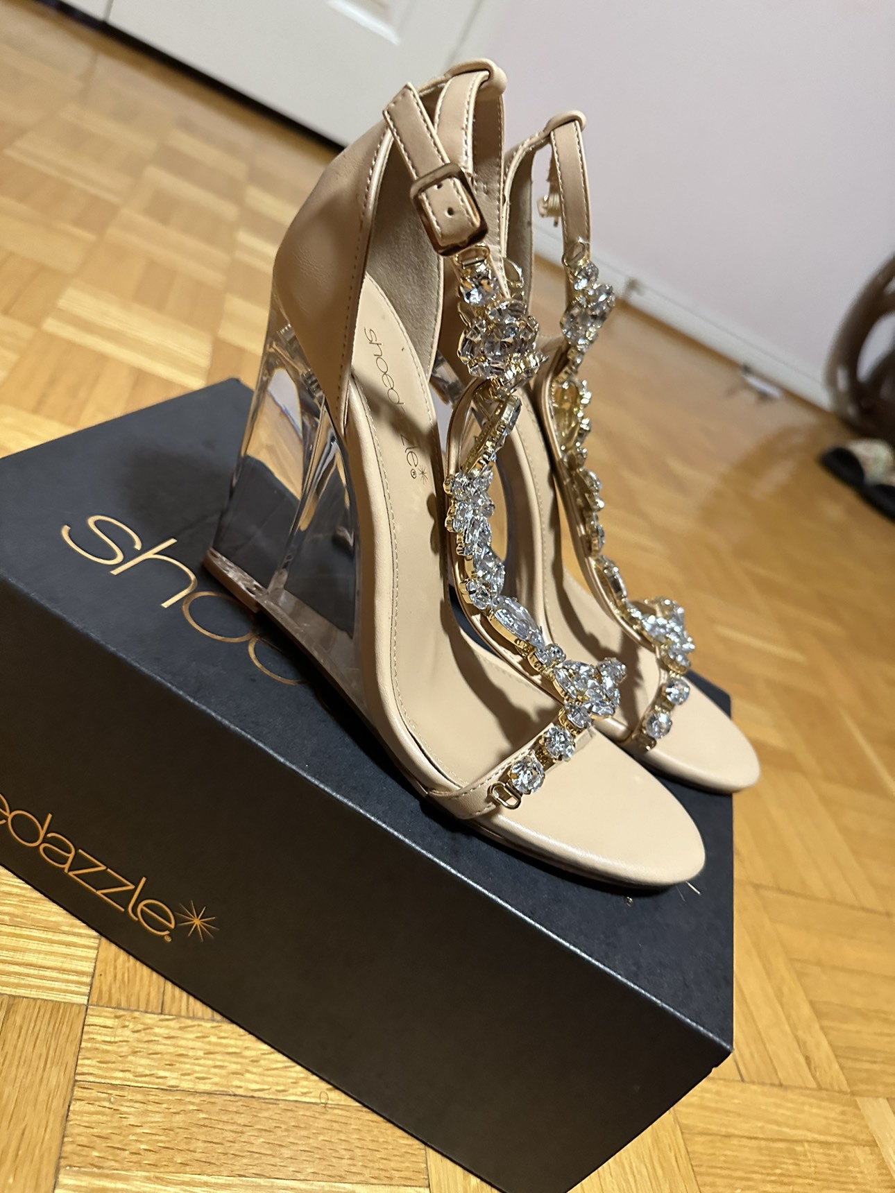 Crystal heel Sandals - photo 5