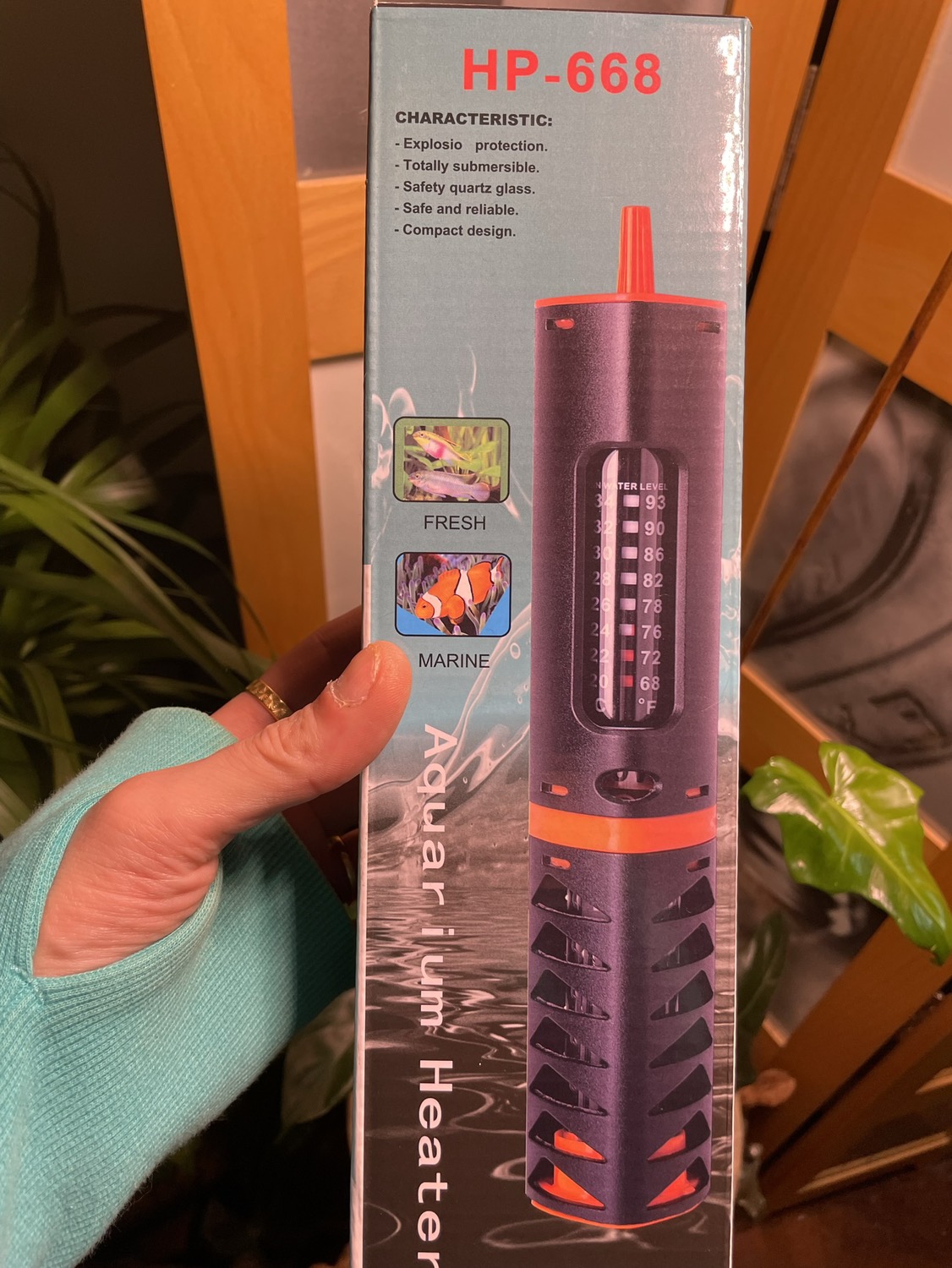 Submersible Betta heater thumbnail