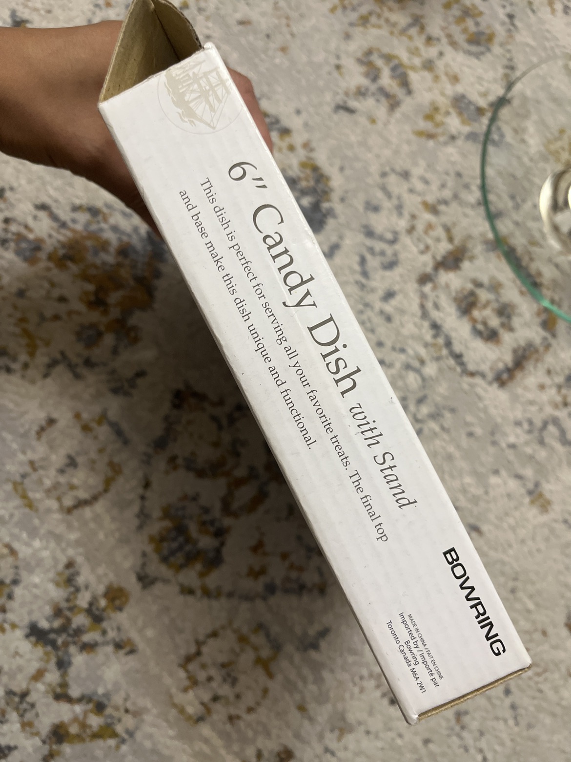 Bowering 6” Candy Dish with Stand image indicator(5)