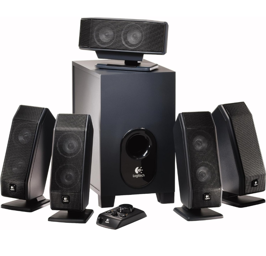 Logitech X-540 5.1 Speaker System (Black)