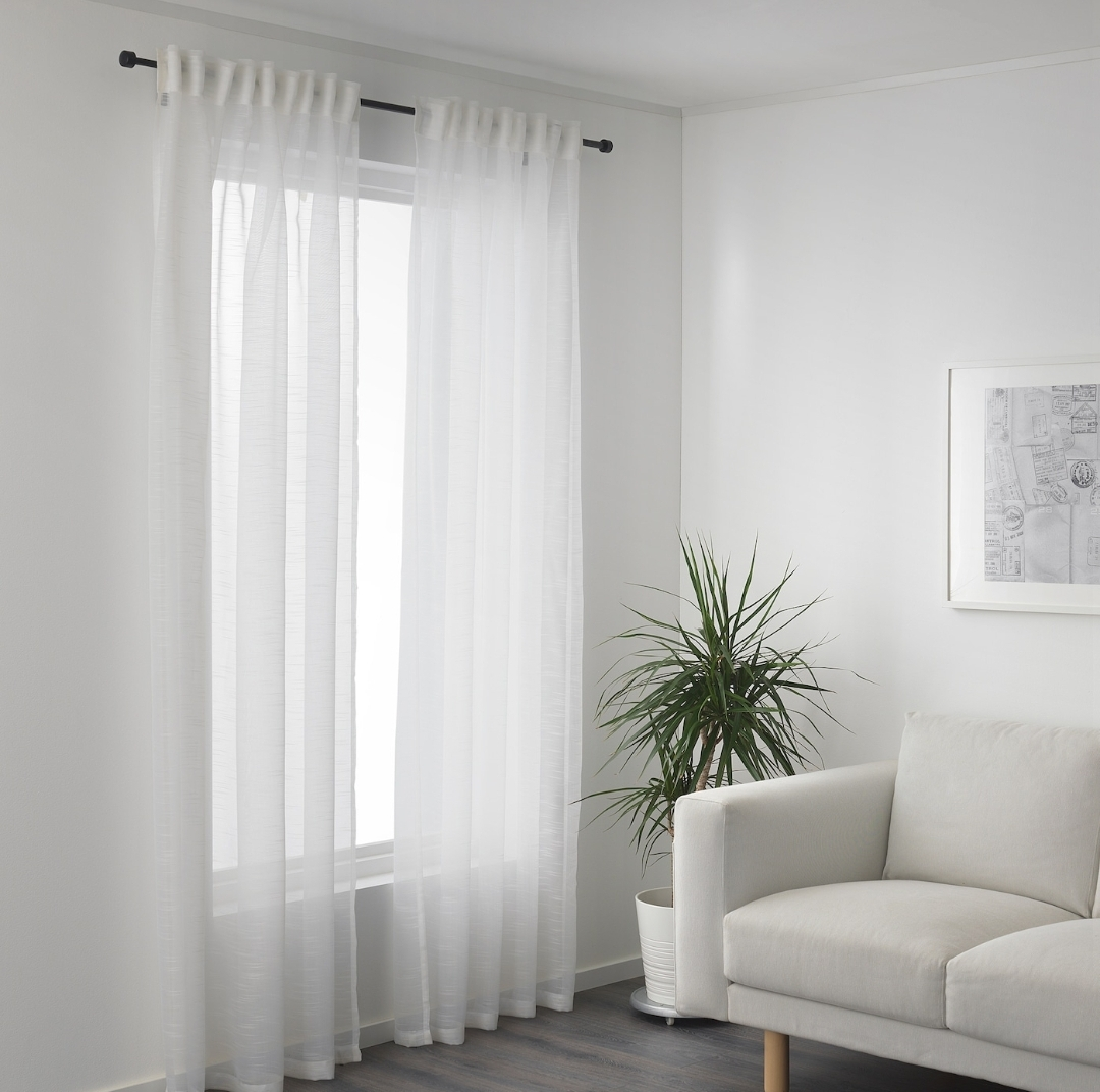 Ikea GJERTRUD Sheer Curtains
